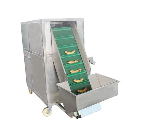 Automatic Green Banana Plantain Peeling Peeler Machine Made In India