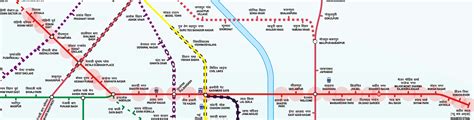 Red Line map - Delhi Metro