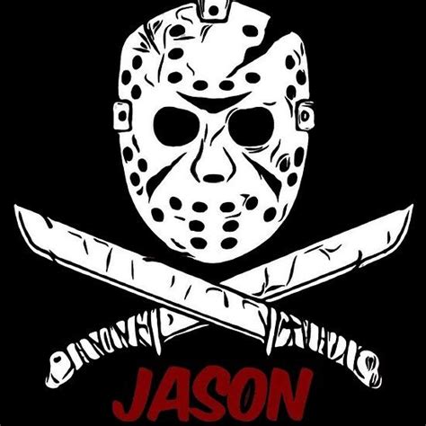 ‘Jason Voorhees Logo’ by King Moon in 2022 | Jason voorhees, Jason ...