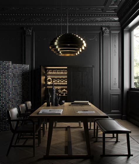 33 Black Dining Rooms That Your Dinner Guests Will Adore