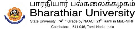 Top 138+ logo bharathiar university latest - tnbvietnam.edu.vn