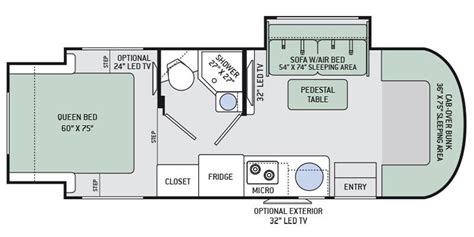 Thor Rv Floor Plans - floorplans.click