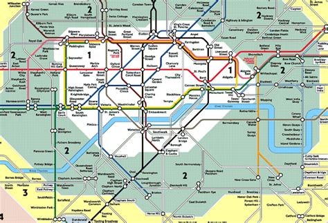 London Map Wimbledon