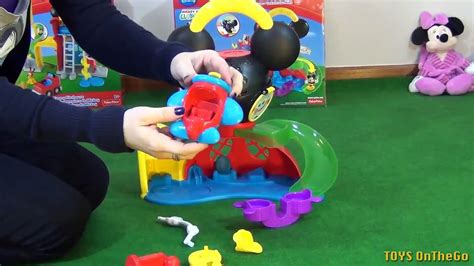 Mickey Mouse Fly n Slide Clubhouse Disney Junior Fisher-Price - video ...