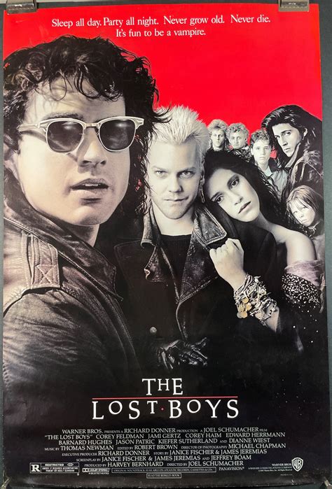 LOST BOYS, Original Teen Vampire Vintage Movie Poster - Original ...