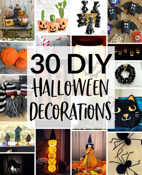 30 DIY Halloween Decorations