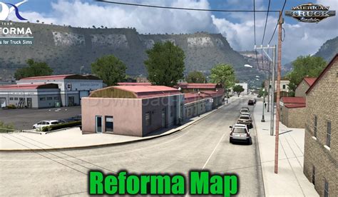 Reforma Map v2.1.4 (1.40.x) - ATS mods | American truck simulator mods