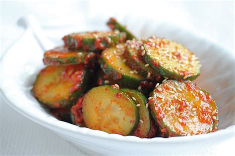 Korean Spicy Cucumber Salad Banchan - Jeanette's Healthy Living