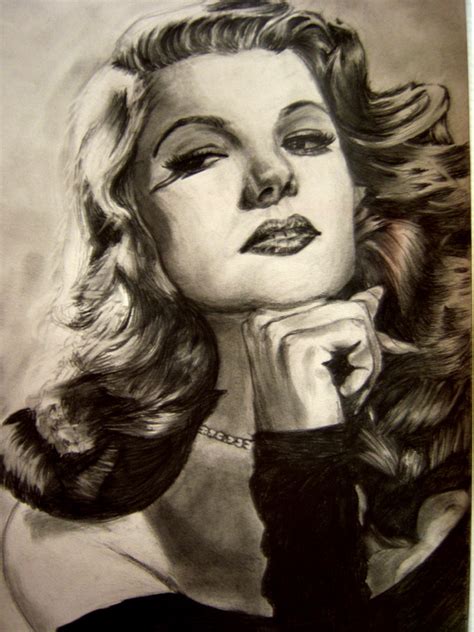 Rita Hayworth by ZeePonj on DeviantArt