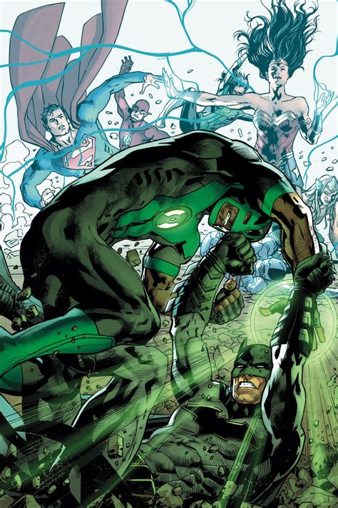 Batman vs Green Lantern Baz of the Justice League Legion Of Superheroes ...