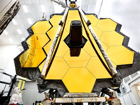 James Webb Space Telescope Primary Mirror Prepared for Testing at ...