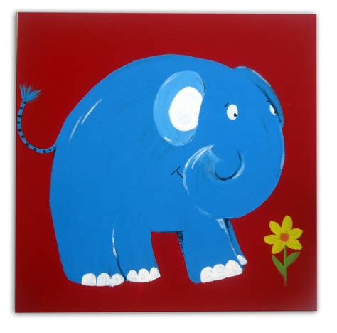 Jungle Animal Art on Canvas X 6 Nursery Art Jungle Animal - Etsy