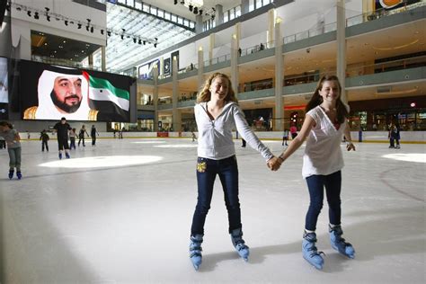 ice skating rink in dubai mall - A complete guide to Dubai