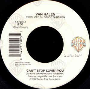 Van Halen - Can't Stop Loving You / Crossing Over (1995, Vinyl) | Discogs