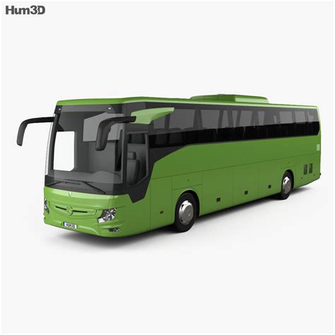 Mercedes-Benz Tourismo RHD bus 2017 3D model - Vehicles on Hum3D