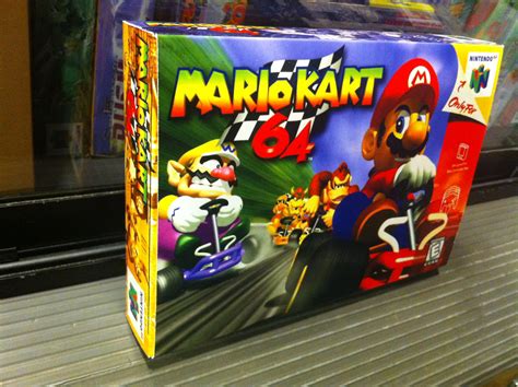 Mario Kart 64 | Box My Games! Reproduction game boxes