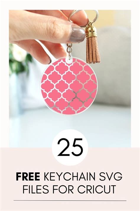 25+ Free Keychain SVG files for Cricut (Acrylic & Faux Leather)