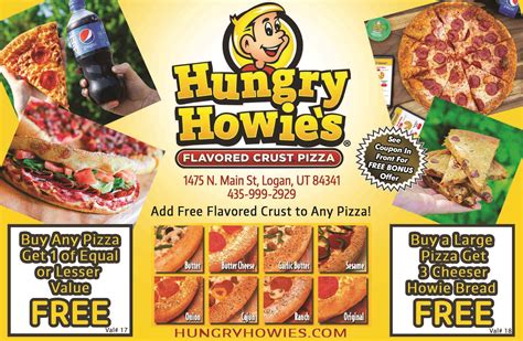 Hungry Howie's Flavored Crust Pizza - Cache Valley Savings Guide