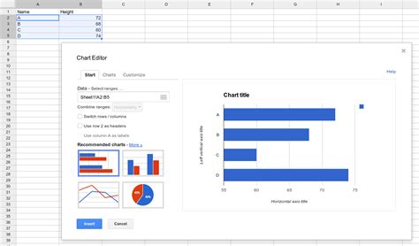 Google Spreadsheets | Charts | Google for Developers