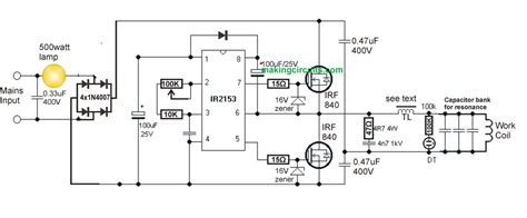 Simple Induction Heater Circuit