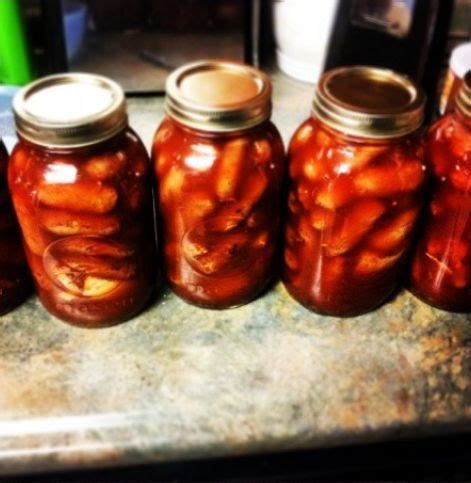 Spicey Pickled Dogs or Homemade Bahama Mama's | Pickled hot dog recipe ...