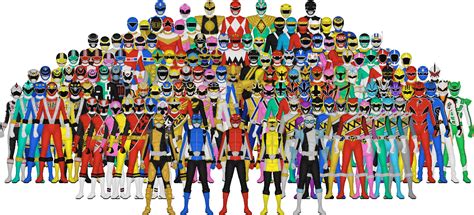 All Power Rangers by Taiko554 on DeviantArt