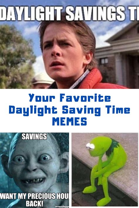 Collection of Funny DAYLIGHT SAVINGS TIME Memes 2023 - Guide For Geek ...