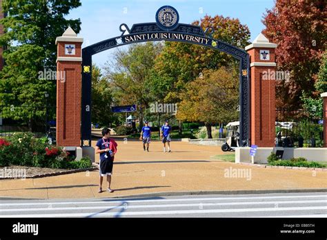 Saint Louis University St Louis MO Campus Stock Photo - Alamy