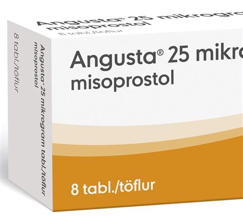 Angusta®, tablet of 25 µg misoprostol for oral induction of labour ...