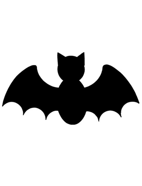 Simple Bat Stencil