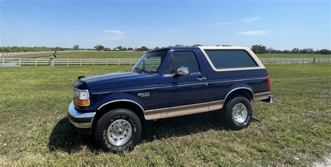 Rare 1994 Ford Bronco Eddie Bauer Edition Is a Head-Turning Classic ...