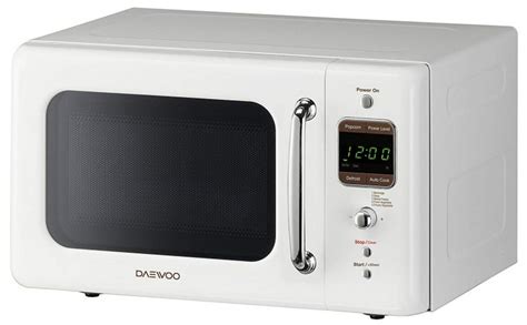 Daewoo KOR-7LREW Retro Countertop Microwave Oven 0.7 Cu. Ft., 700W ...