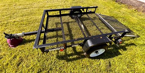 4x6 Trailer, Trailer With Ramp, Carry-on Trailer, Carry-on Trailer With ...