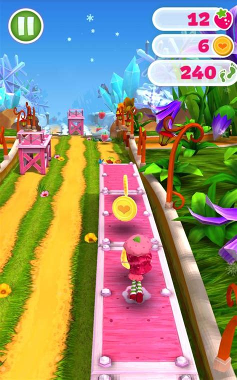 Screenshot of Strawberry Shortcake: Berry Rush (Android, 2014) - MobyGames