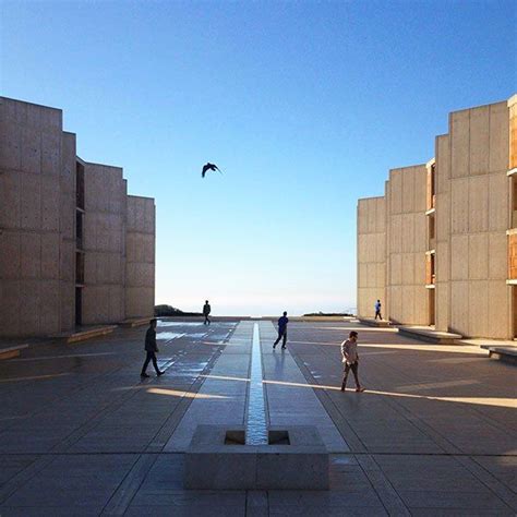 A Photographic Tour Of Louis Kahn’s Salk Institute | Louis kahn, Water ...