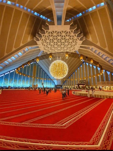 Inside Faisal Masjid Islamabad | Faisal masjid, Faisal mosque, Masjid