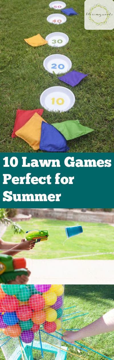 Lawn Games: 10 Perfect for Summer ~ Bless My Weeds