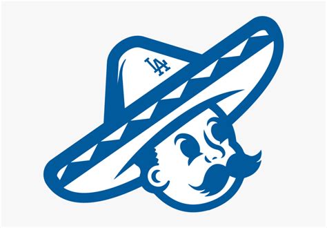 Dodgers Mexican Heritage Secondary Logo Positive Version - Dodgers Logo ...