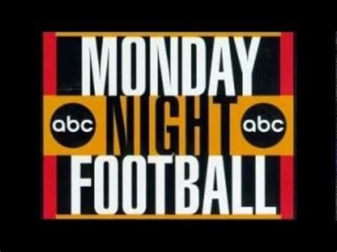 1989-2005 abc monday night football theme - YouTube