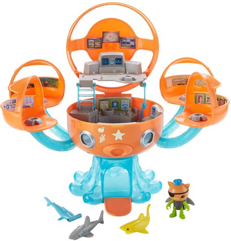 Octonauts DYT06 Octopod Shark Adventure Playset | Octonauts, Octopod ...