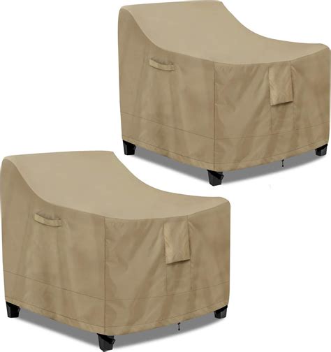 Amazon.com : PureFit Outdoor Chair Covers Waterproof 2 Pack Patio ...