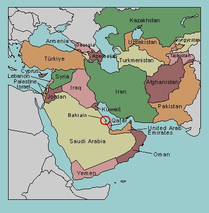 Test your geography knowledge - Middle East countries (includes Central ...