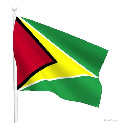 National Flag Of Guyana - RankFlags.com – Collection of Flags