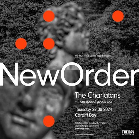 New Order Tickets - Alexandra Head at Cardiff Bay, Cardiff - 22/08/2024 ...