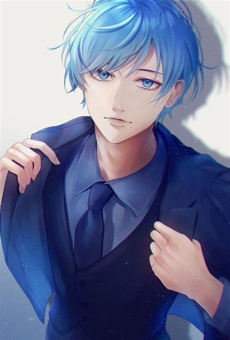 Top more than 81 blue hair anime boy - in.coedo.com.vn