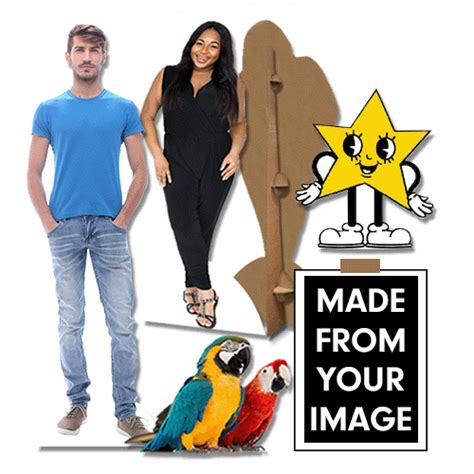 Create Your Own Custom Cardboard Cutouts - Life Size Custom Cutouts