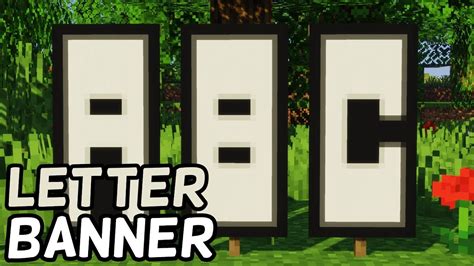 Recipe Minecraft Banner Letter M - Herbs and Food Recipes