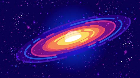 Kurzgesagt's Galaxy [1920x1080] - screenshot from "The Most Dangerous ...