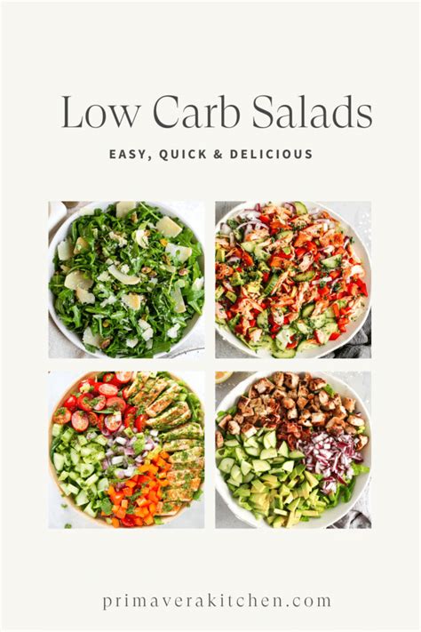 Low-carb Salads | Primavera Kitchen