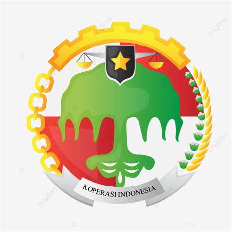 Indonesia Vector PNG Images, Vector Illustration Of Koperasi Indonesia ...